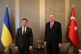 Ukrainian President in Turkey amid tensions with Russia