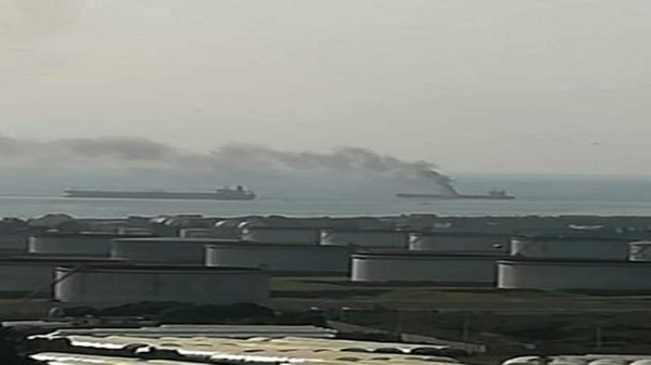 Tanker Off Syrian Shore Catches Fire After Suspected Drone Attack