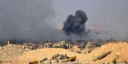 Terrible explosion in the Syrian border town of Al Bukamal