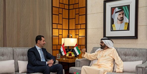 The Syrian president traveled to the UAE