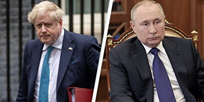 Johnson likened Putin to a 