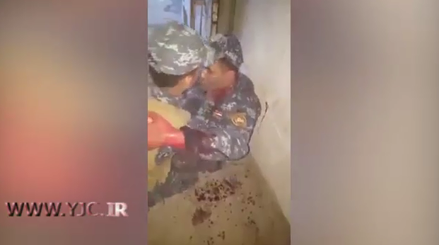 لحظه شهادت فردی که هدف تک‌تیرانداز داعشی شد +فیلم