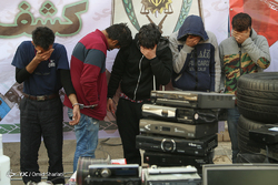 پلمپ مراکز تهیه و توزیع مواد مخدر در حاشیه شهر مشهد