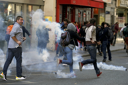 اعتصاب کارکنان حمل و نقل ریلی فرانسه