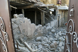 زندگی پس از زلزله در منطقه سراب