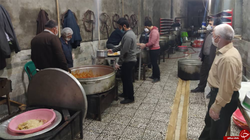 کمک‌های مومنانه در گالیکش + تصاویر