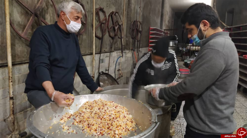 کمک‌های مومنانه در گالیکش + تصاویر