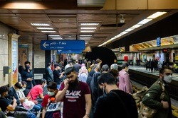 حادثه در مترو کرج - تهران