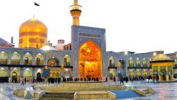 ماجرای خادمی یک زن میانسال در حرم رضوی + فیلم