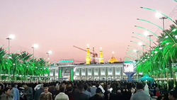 شست‌وشوی بین الحرمین پس از طوفان گرد و غبار + فیلم