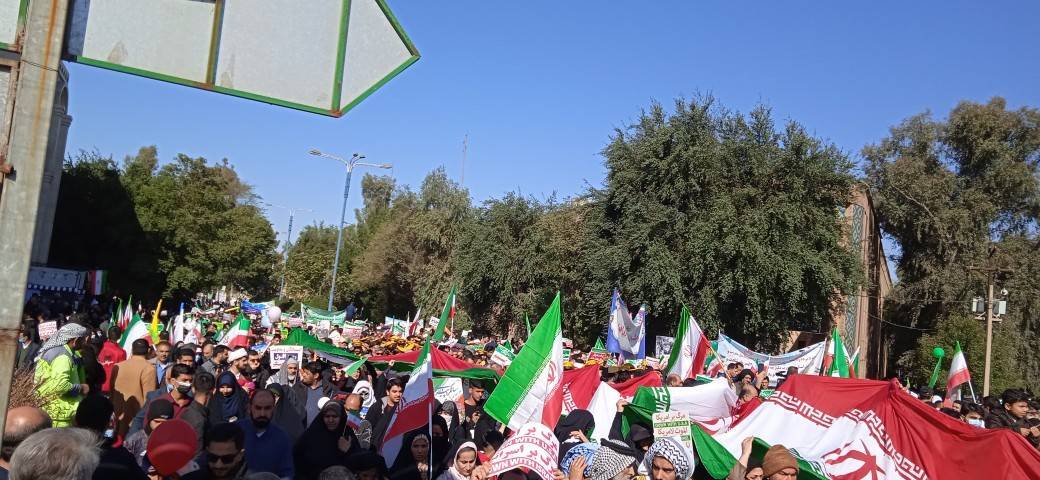 راهپیمایی 22 بهمن در خوزستان