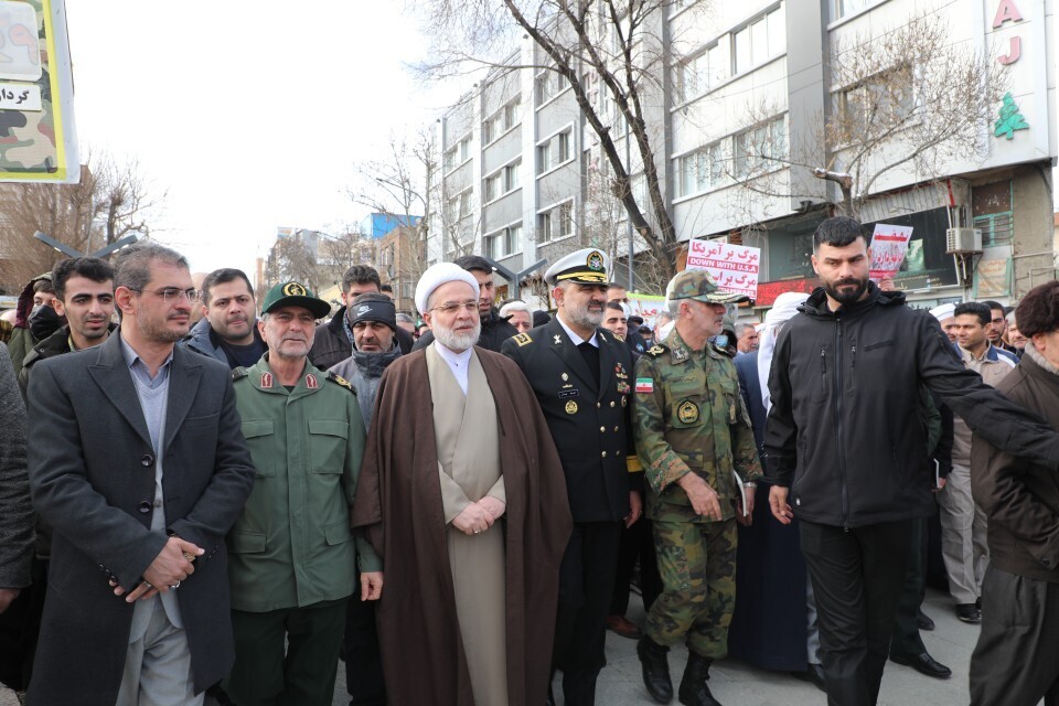 راهپیمایی 22 بهمن در کردستان