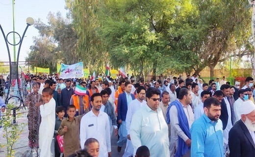 راهپیمایی 22 بهمن در سیستان و بلوچستان