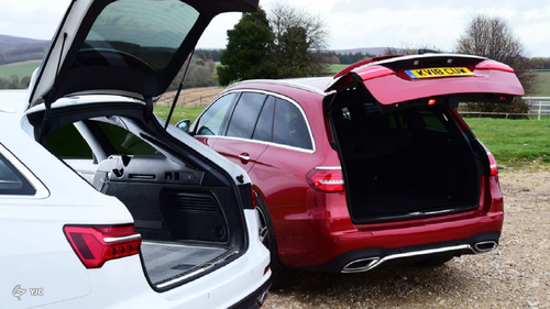 سدان مرسدس بنز E 350 2022 در مقابل آئودی A6 2022 + فیلم