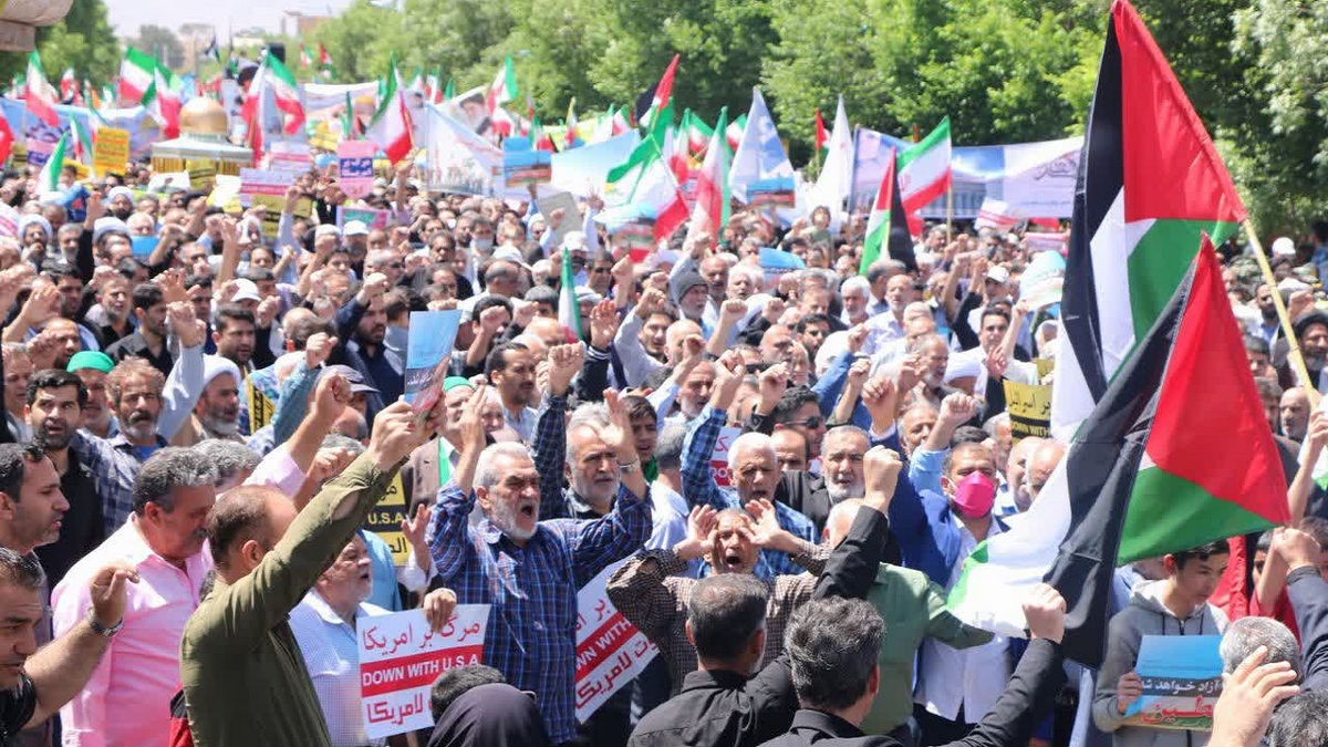 راهپیمایی روز قدس ۱۴۰۲ - تهران