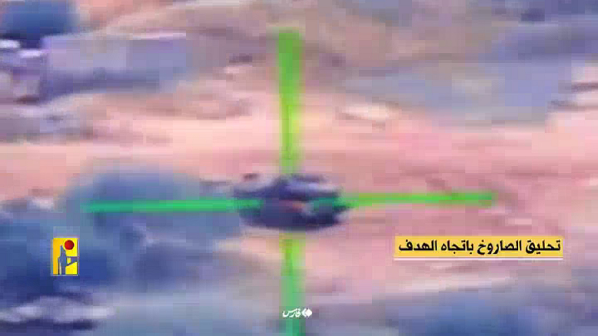 لحظۀ اصابت موشک مقاومت لبنان به شهرک صهیونیست‌نشین + فیلم