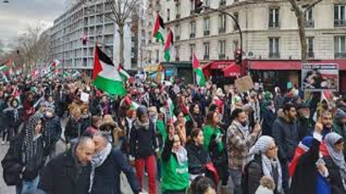 بازداشت وحشیانه حامیان فلسطین در تورنتو + فیلم