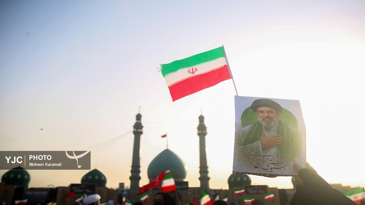 تشییع پیکر مطهر شهدای جنگ رمضان در زنجان