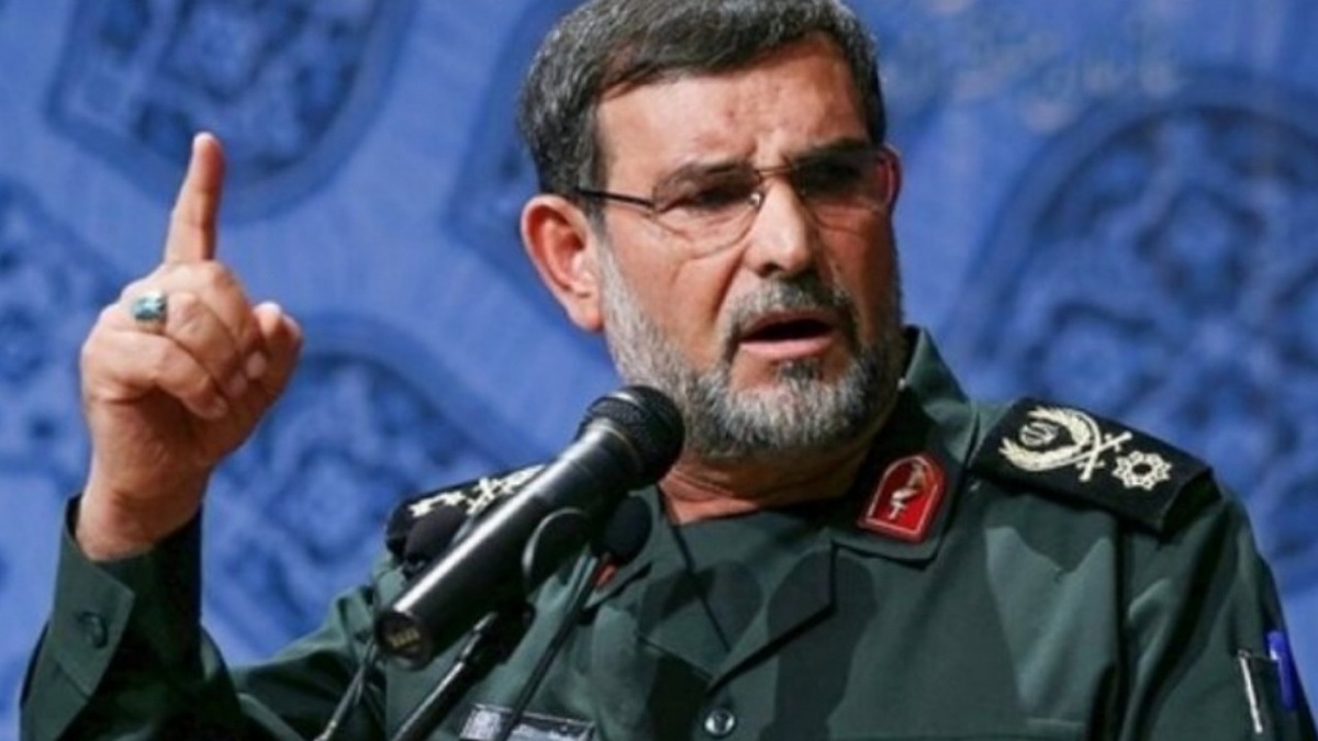 ستون دود در محل اصابت موج جدید موشک‌های ایران